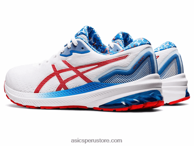 RPVB1278 blanco/rojo eléctrico Asics gt-1000 11