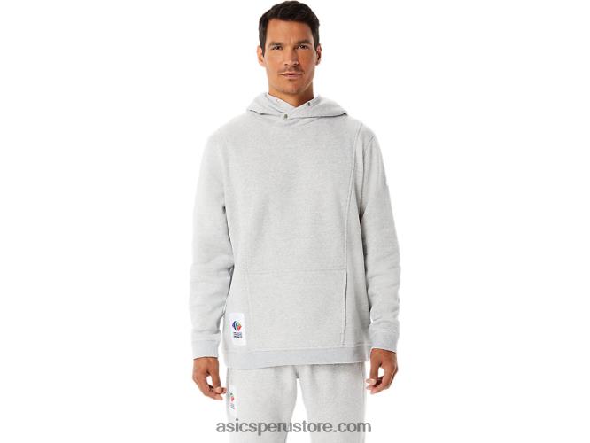 RPVB1284 brezo gris claro Asics sudadera con capucha m sunday polar wch