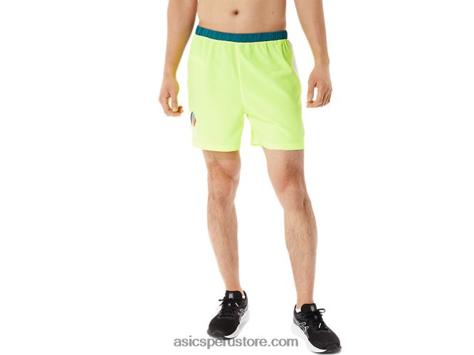 RPVB1285 multi Asics short color block de 5 pulgadas listo para usar para hombre