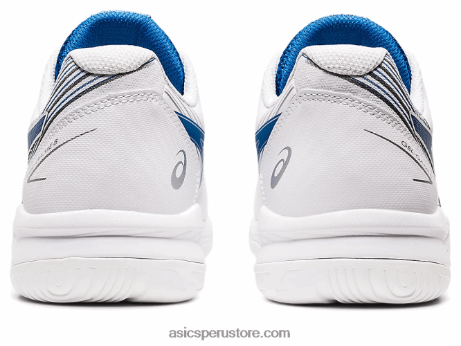 RPVB1289 Unidad blanca/lago Asics juego de gel 8