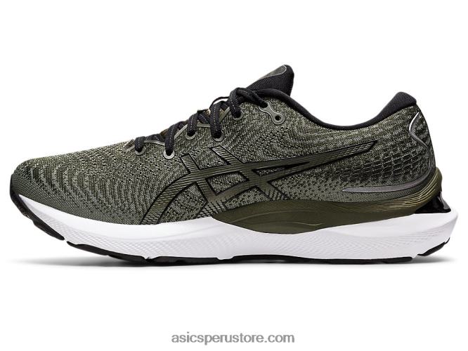 RPVB1314 lona verde oliva/negro Asics cúmulo de gel 24