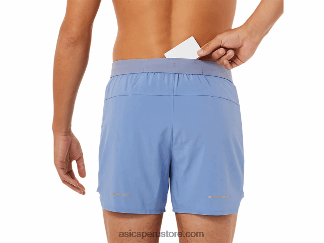 RPVB1321 armonía azul Asics carretera hombre 5in short