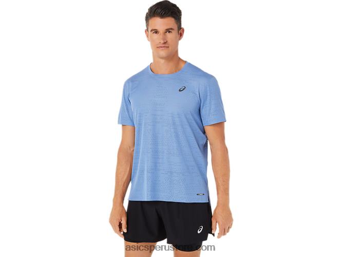 RPVB1325 armonía azul Asics camiseta de manga corta ventilate actibreeze para hombre