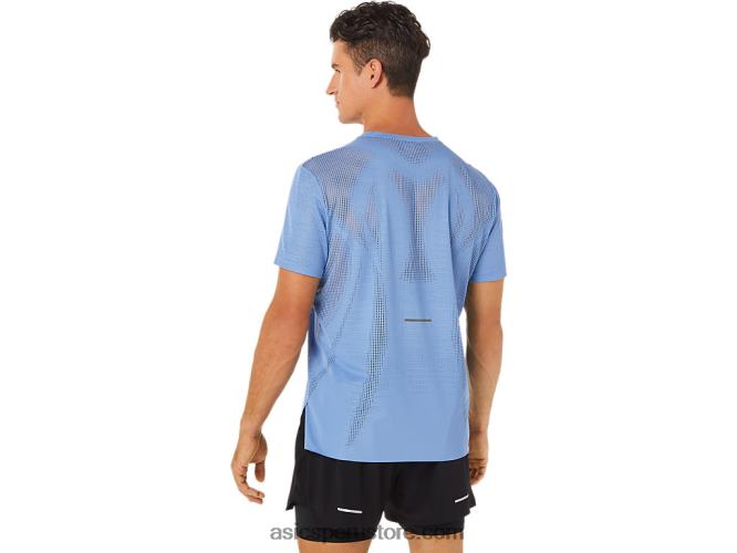 RPVB1325 armonía azul Asics camiseta de manga corta ventilate actibreeze para hombre