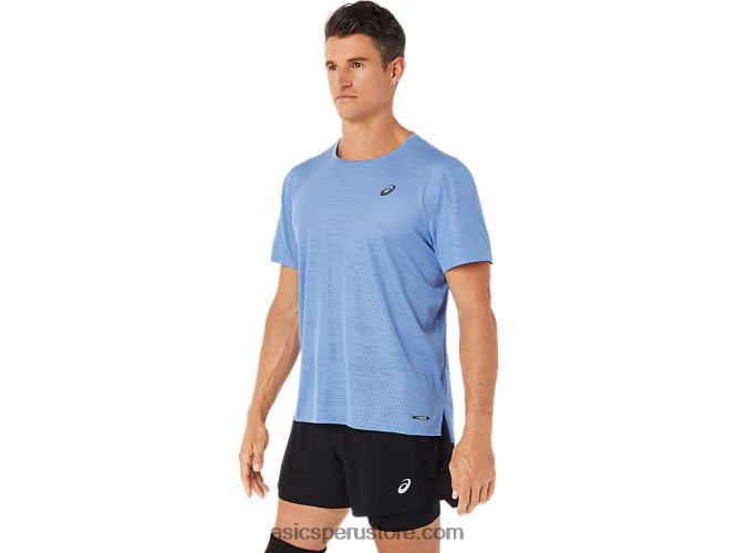 RPVB1325 armonía azul Asics camiseta de manga corta ventilate actibreeze para hombre