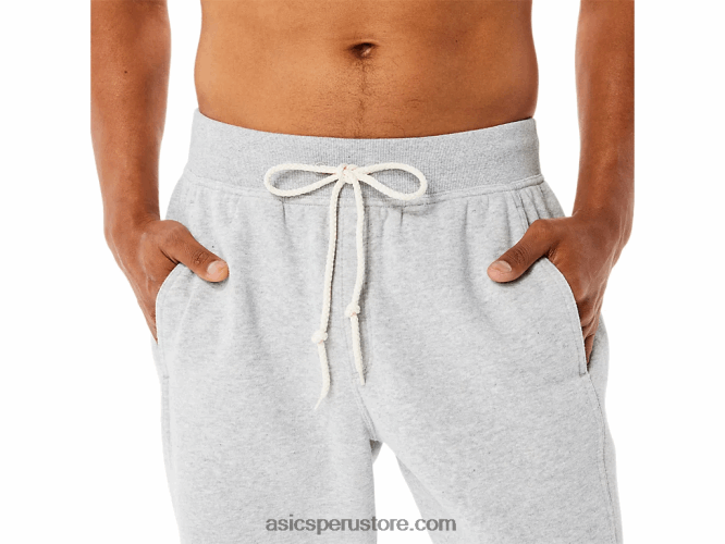 RPVB1338 brezo gris claro Asics Jogger de polar Sunday para hombre