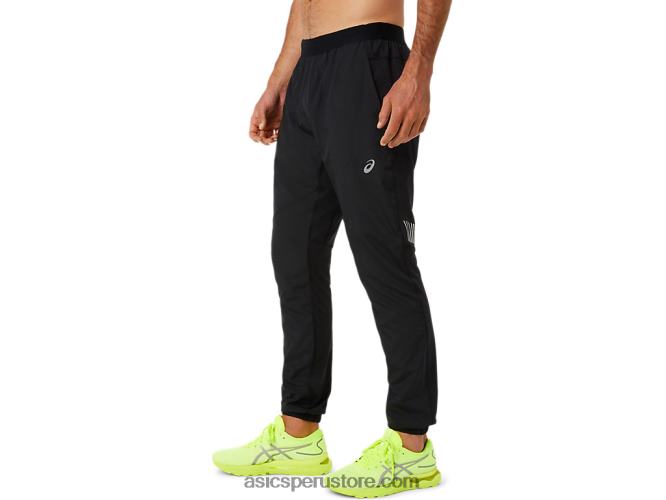 RPVB1349 rendimiento negro Asics pantalón ligero para hombre