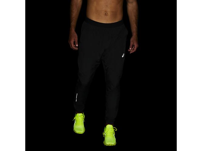 RPVB1349 rendimiento negro Asics pantalón ligero para hombre