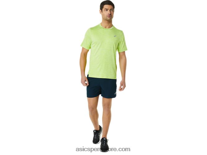 RPVB1366 peligro verde brezo Asics manga corta hombre pr lyte