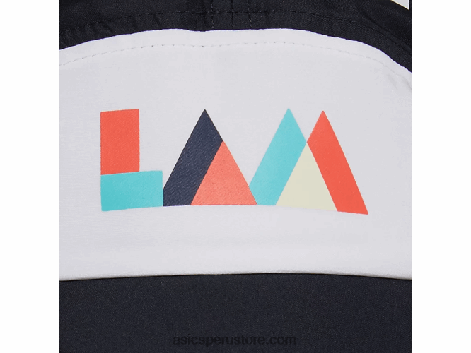 RPVB1367 multi Asics gorra de 5 paneles lam