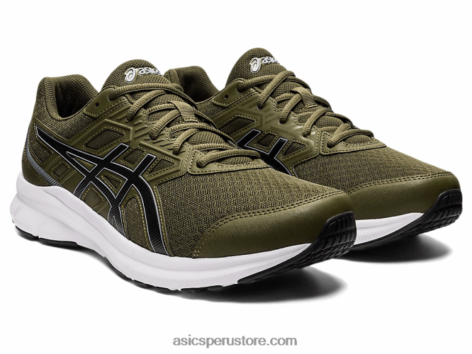 RPVB1381 lona verde oliva/negro Asics sacudida 3