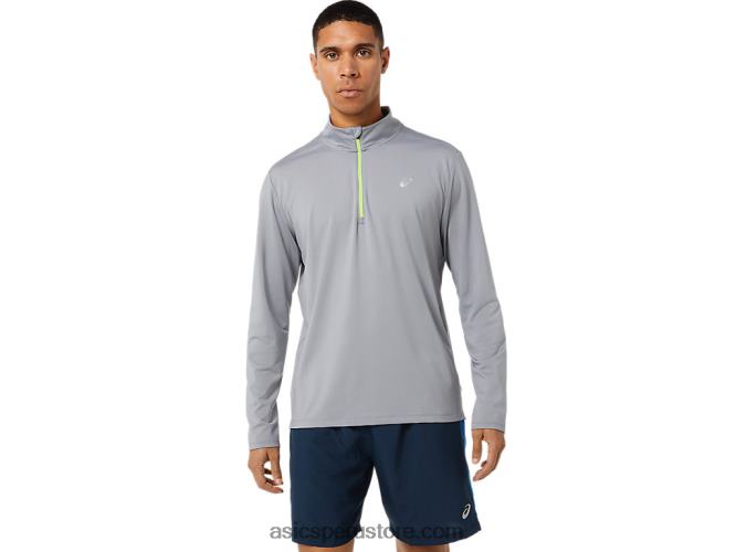 RPVB1398 disco de yeso/lago Asics media cremallera para hombre lista para usar