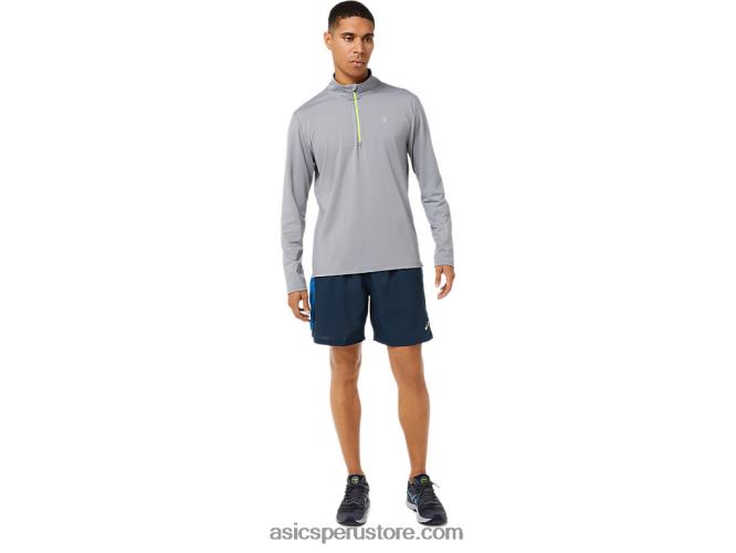 RPVB1398 disco de yeso/lago Asics media cremallera para hombre lista para usar