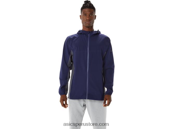 RPVB1401 chaquetón/gris portador Asics chaqueta impermeable hombre