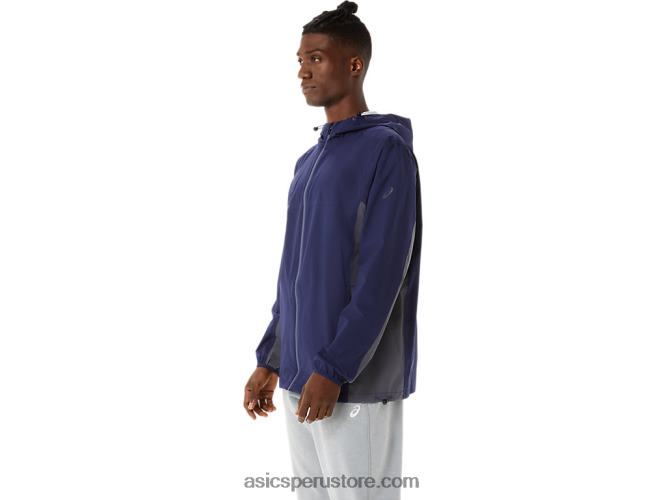RPVB1401 chaquetón/gris portador Asics chaqueta impermeable hombre
