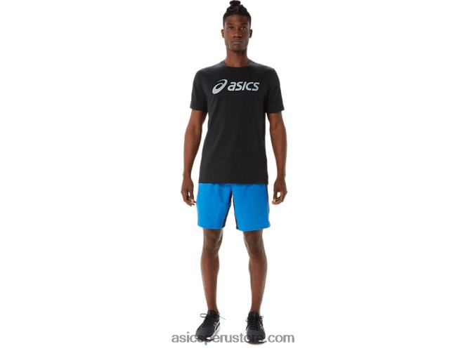 RPVB1409 Lake drive/negro rendimiento Asics pantalón corto mezclador de 9 pulgadas para hombre