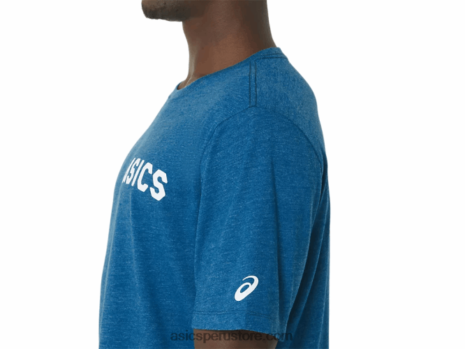 RPVB141 unidad de lago Asics camiseta rayas amanecer