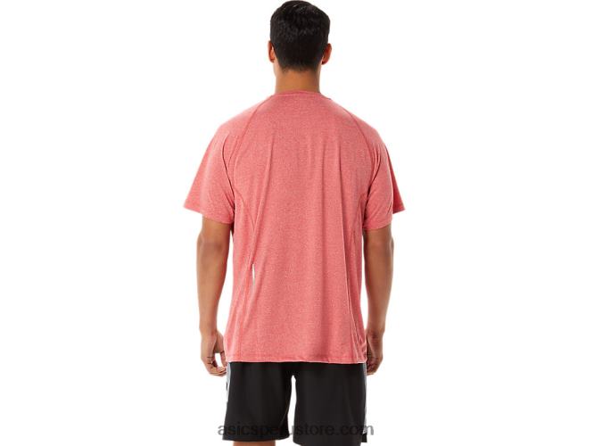 RPVB1410 brezo rojo clásico Asics camiseta de manga corta de lyte confeccionada para hombre