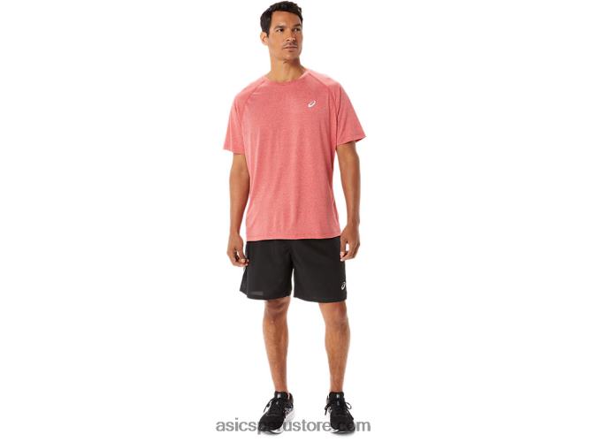 RPVB1410 brezo rojo clásico Asics camiseta de manga corta de lyte confeccionada para hombre