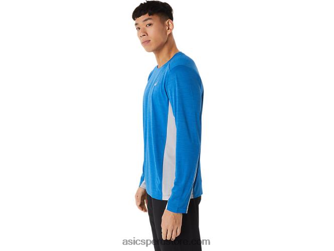 RPVB1412 lago drive/gris piedmont Asics tren de hombre sana manga larga