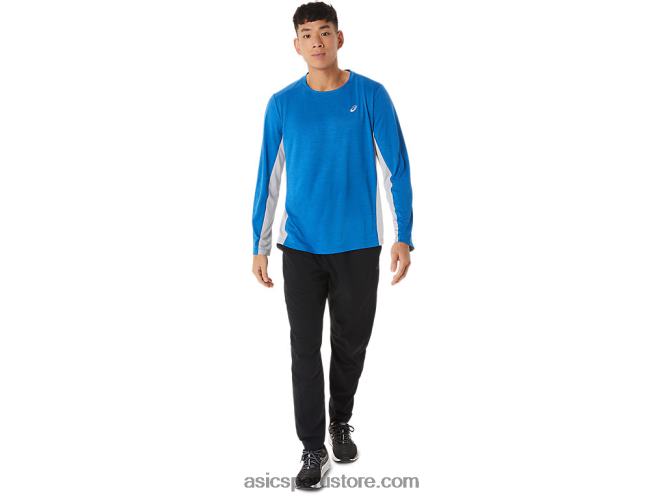 RPVB1412 lago drive/gris piedmont Asics tren de hombre sana manga larga