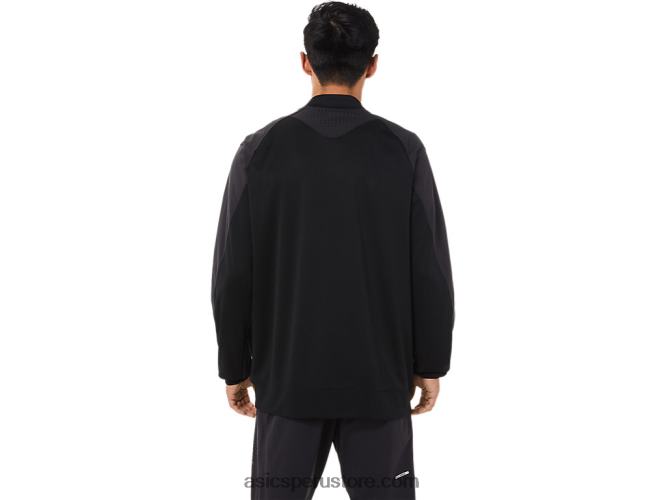 RPVB1434 rendimiento negro Asics chaqueta híbrida hombre