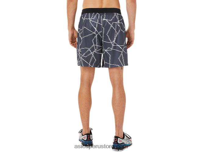 RPVB1436 transportador gris Asics pantalones cortos de hombre de temporada con estampado completo