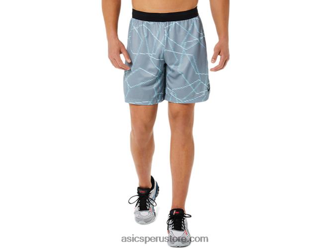 RPVB1437 yeso Asics pantalones cortos de hombre de temporada con estampado completo