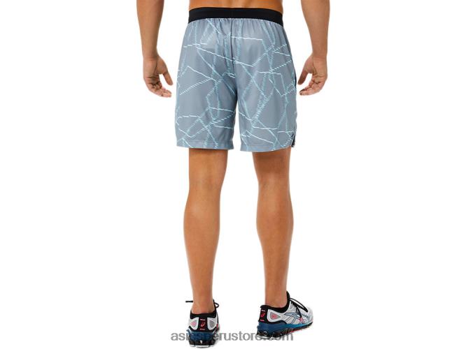 RPVB1437 yeso Asics pantalones cortos de hombre de temporada con estampado completo