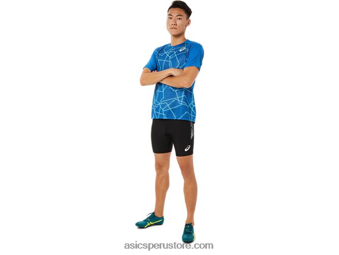 RPVB1443 unidad de lago Asics camiseta ligera de manga corta para hombre