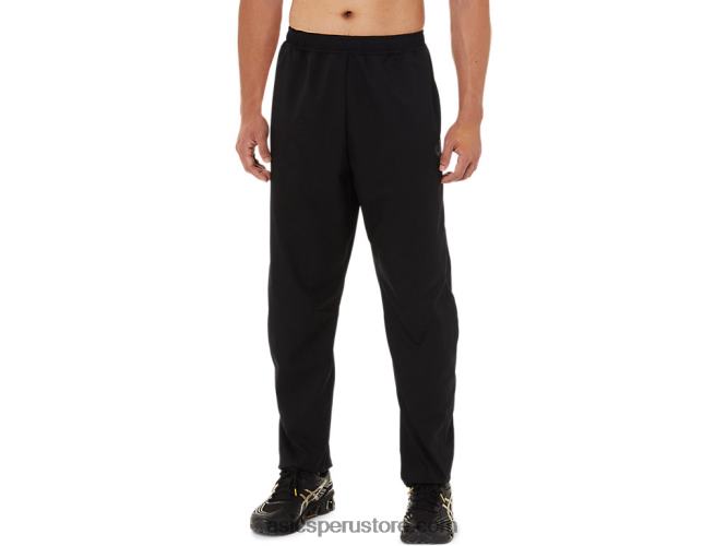 RPVB1445 rendimiento negro Asics pantalones tejidos de hombre