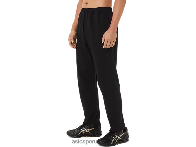 RPVB1445 rendimiento negro Asics pantalones tejidos de hombre