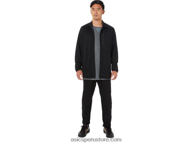 RPVB1445 rendimiento negro Asics pantalones tejidos de hombre