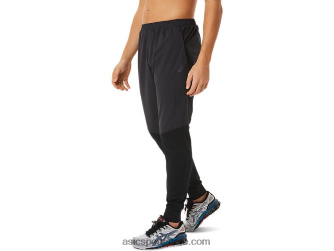 RPVB1451 rendimiento negro Asics pantalones híbridos de hombre