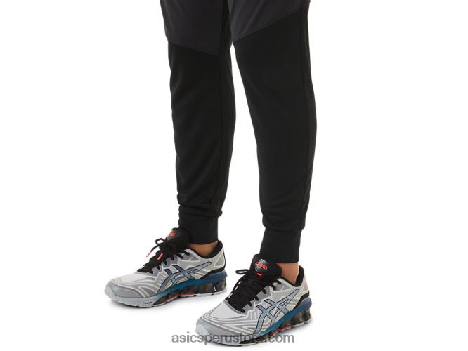 RPVB1451 rendimiento negro Asics pantalones híbridos de hombre