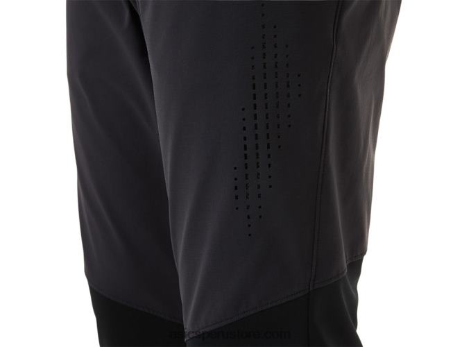 RPVB1451 rendimiento negro Asics pantalones híbridos de hombre