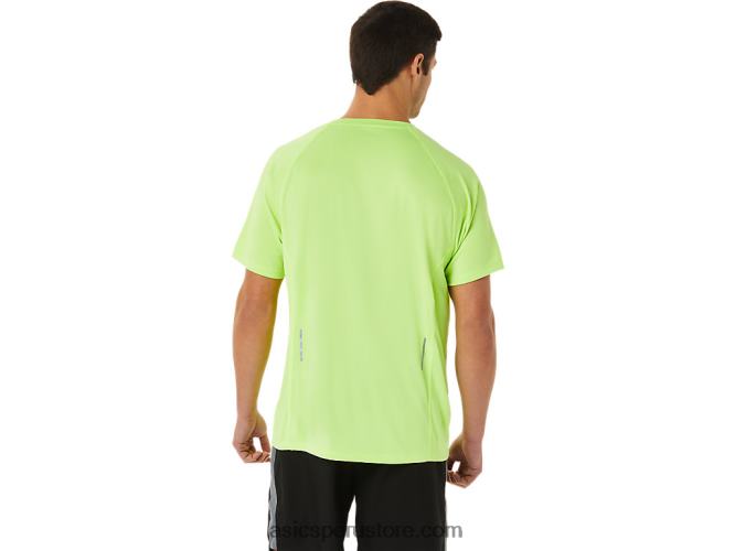 RPVB1453 peligro verde brezo Asics camiseta de manga corta de lyte confeccionada para hombre