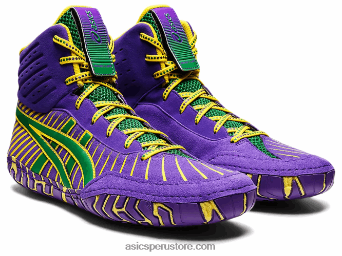 RPVB1454 azel real/verde Asics agresor 4