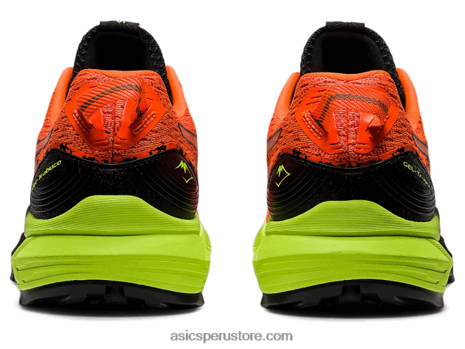 RPVB1456 impactante naranja/negro Asics gel-trabuco 10