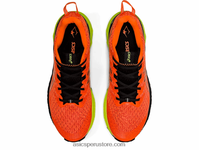 RPVB1456 impactante naranja/negro Asics gel-trabuco 10