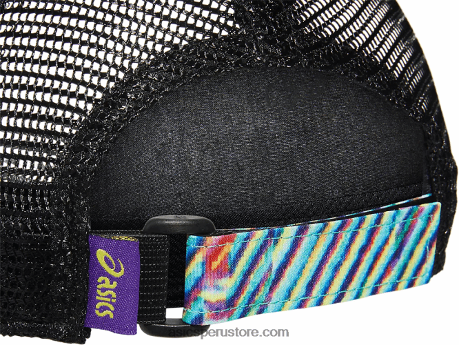 RPVB1457 verde oasis Asics gorra con estampado gráfico