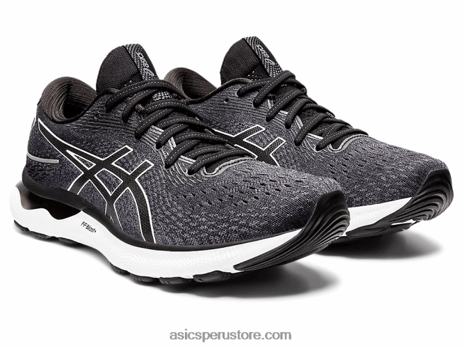 RPVB1471 blanco negro Asics gel-nimbus 24 de ancho