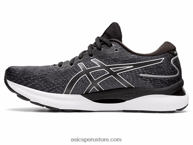 RPVB1471 blanco negro Asics gel-nimbus 24 de ancho