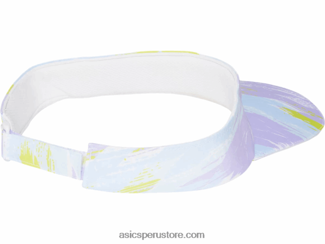 RPVB1484 blanco brillante Asics visera gráfica pf