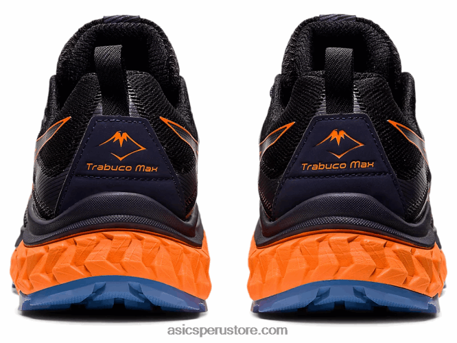 RPVB1485 negro/naranja impactante Asics trabuco max
