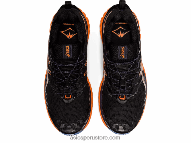 RPVB1485 negro/naranja impactante Asics trabuco max
