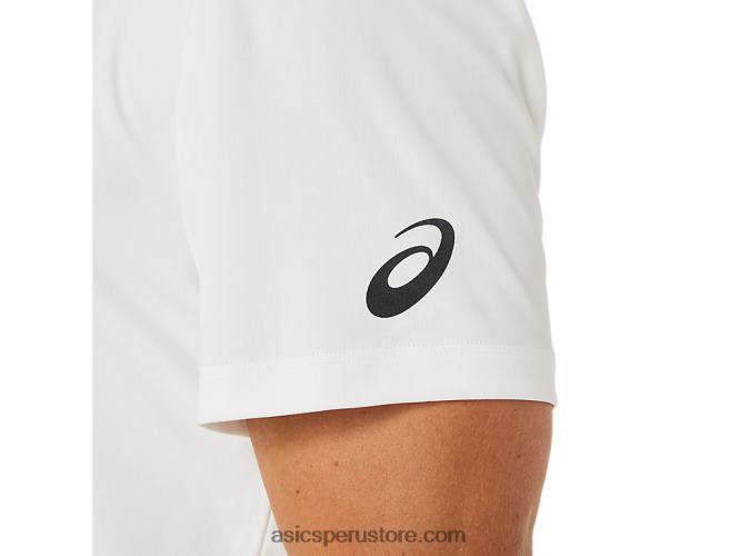 RPVB1487 blanco natural Asics camiseta de hombre ocean waste