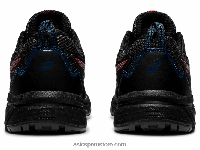 RPVB1488 negro/rojo fuego Asics empresa de gel 8