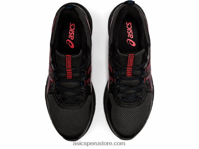 RPVB1488 negro/rojo fuego Asics empresa de gel 8
