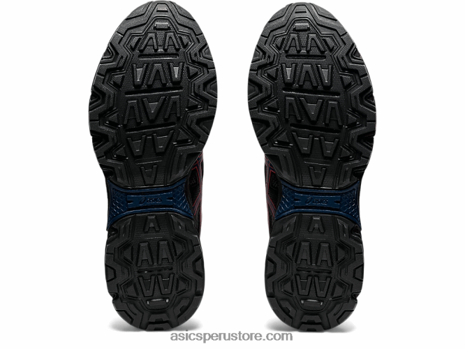 RPVB1488 negro/rojo fuego Asics empresa de gel 8